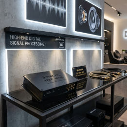 Helix DSP MINI MK2 - Processore di Segnale Car Audio 6 Canali - Vista su scaffale